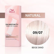 Wella Shinefinity Zero Lift Glaze Demi-Permanent 2oz & Point-Tail Plastic Comb (Bundle)