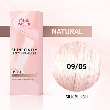 Wella Shinefinity Zero Lift Glaze Demi-Permanent 2oz & Point-Tail Plastic Comb (Bundle)