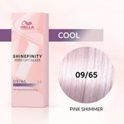 Wella Shinefinity Zero Lift Glaze Demi-Permanent 2oz & Point-Tail Plastic Comb (Bundle)