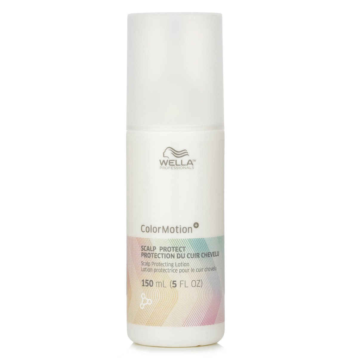 Wella Color Motion scalp protect lotion bottle on a white background