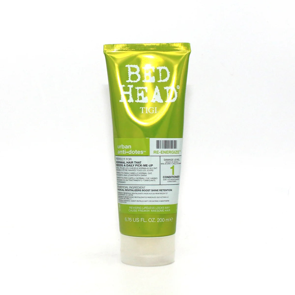 Tigi Bed Head conditioner bottle on a white background