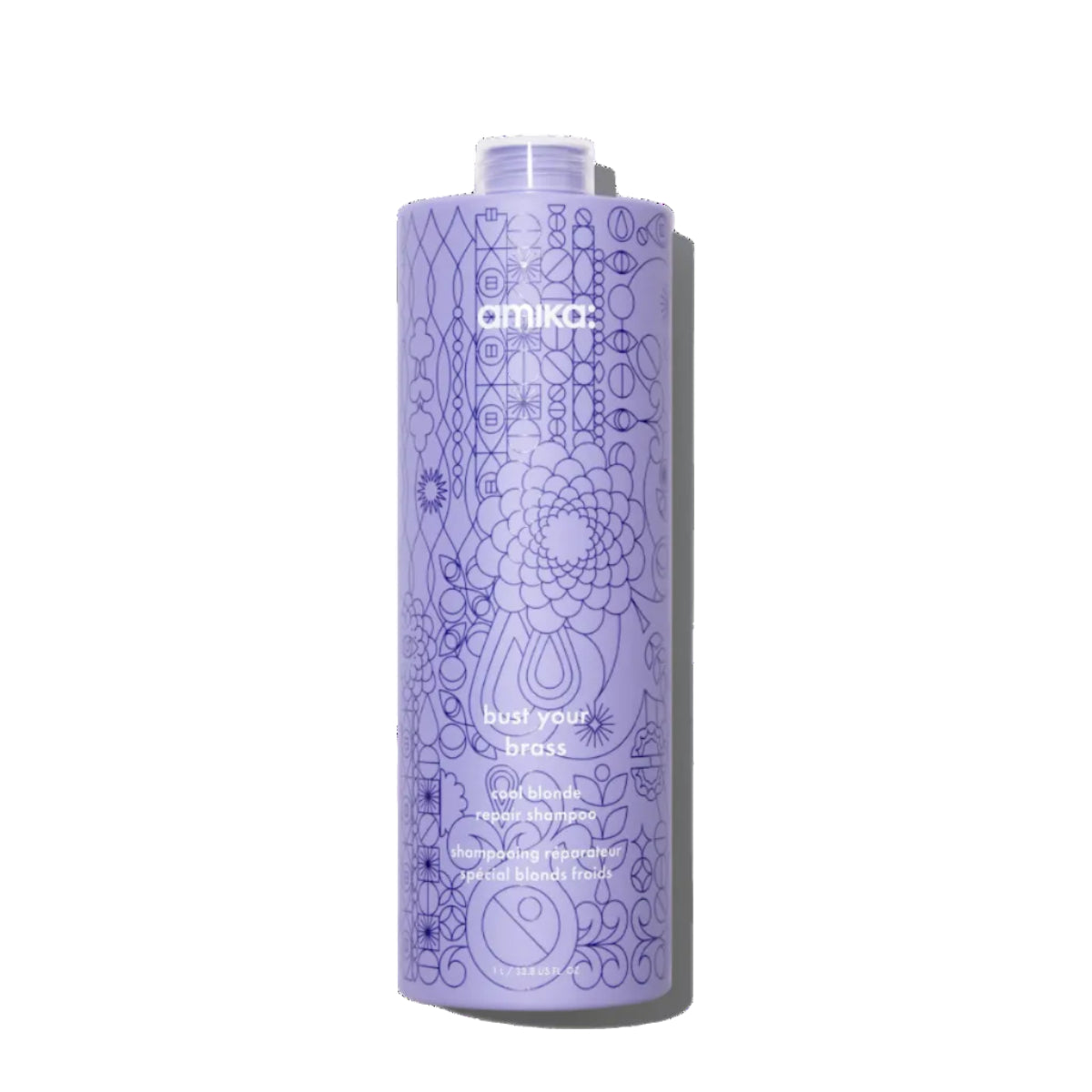 Amika Bust Your Brass Cool Blonde Repair Conditioner