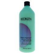 Redken Clean Maniac conditioner bottle on a white background