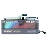 Rusk Heat Freak Professional Ionic Style Auto Hair Waves Curling Iron 25mm - Model # IREHF100SC