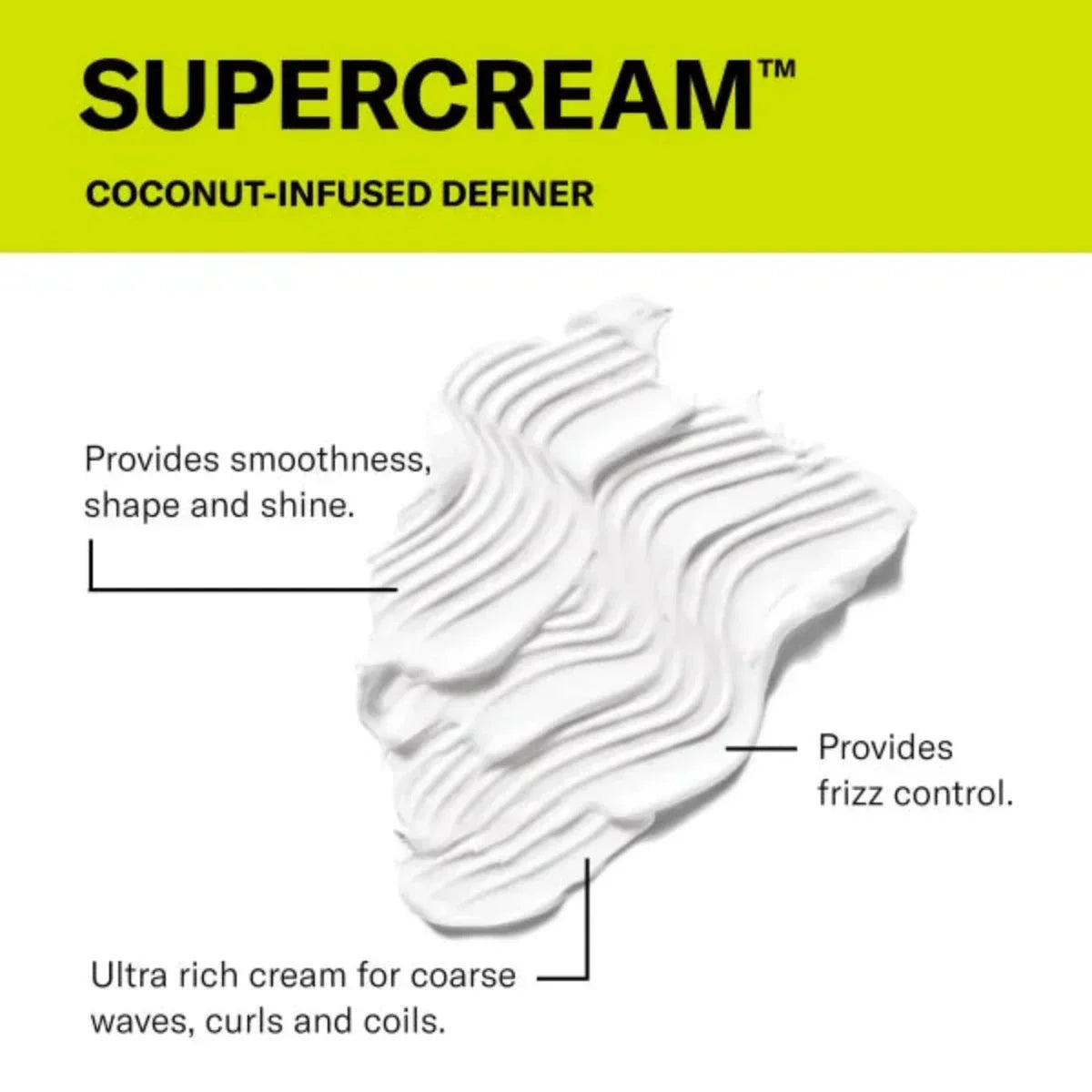 DevaCurl SuperCream Coconut Curl Styler – Moisturizing Curl Definer