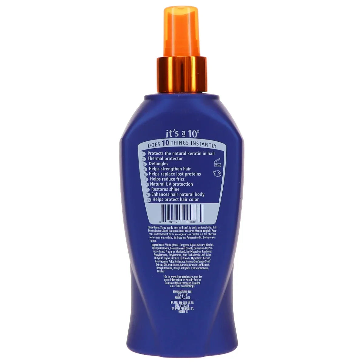 It's A 10 Plus Keratin Miracle Leave-In