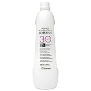White bottle of Framesi Professional Activator 30 Vol on a white background