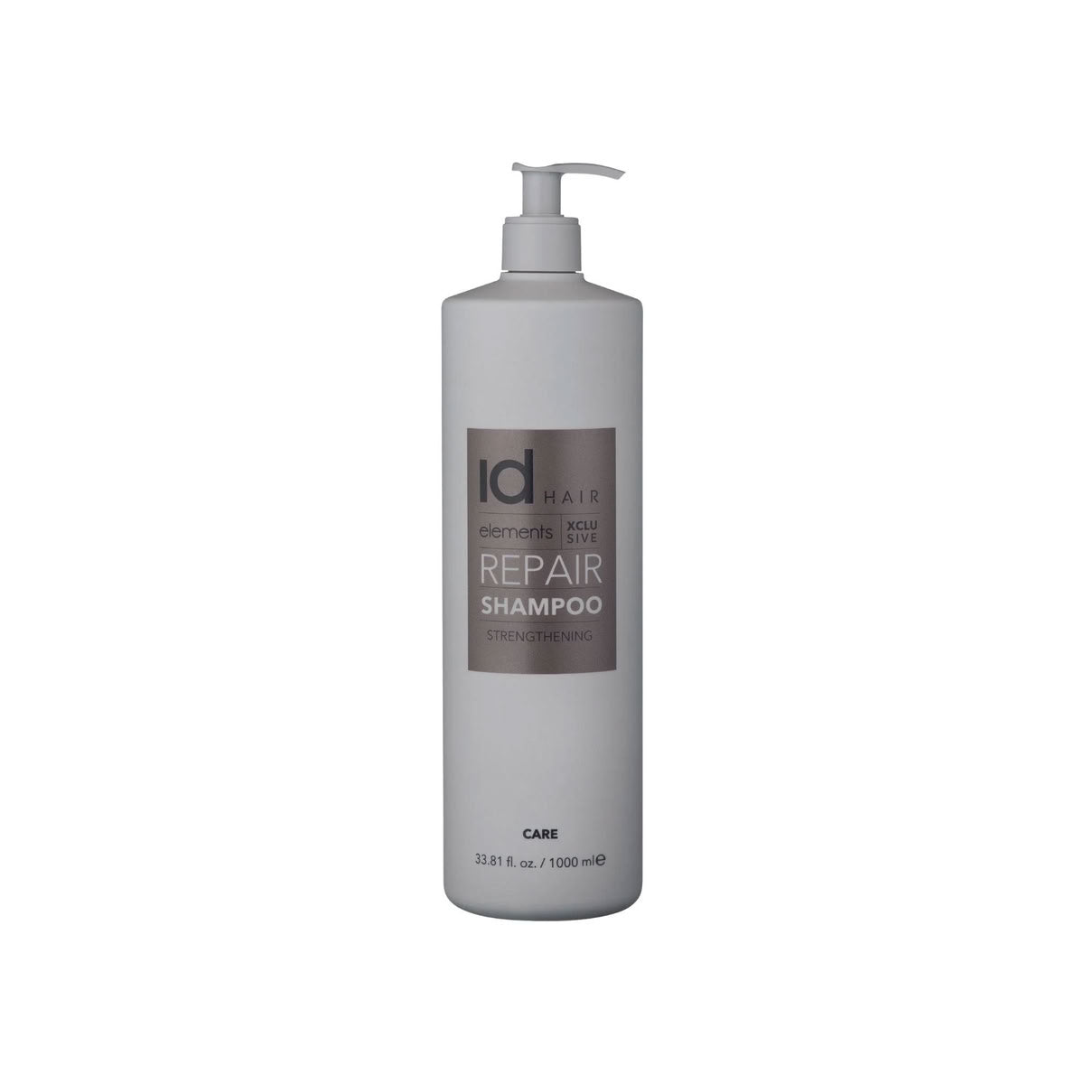 id Hair Repair Shampoo bottle on a white background