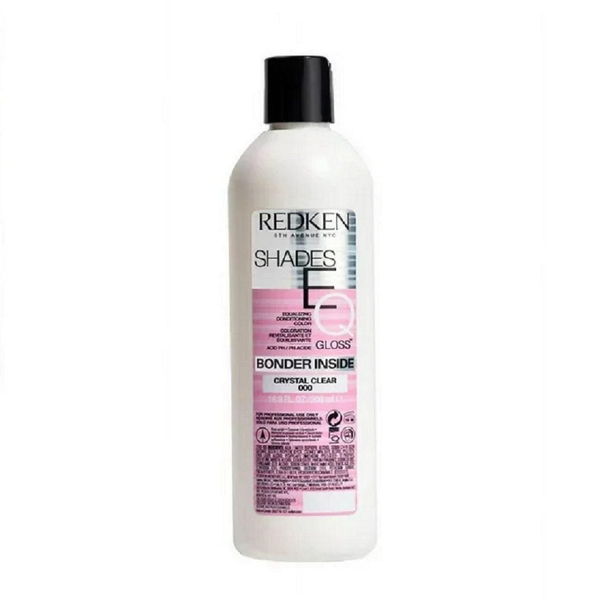 Redken Shades EQ Crystal Clear 000 Bonder Inside Demi Permanent Gloss Toner 16.9 oz