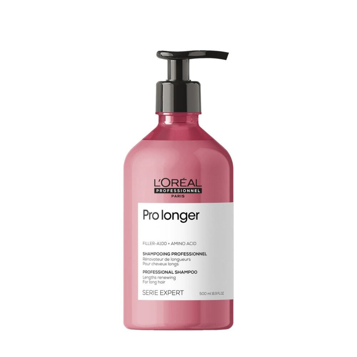 L'Oreal Professional shampoo bottle on a white background