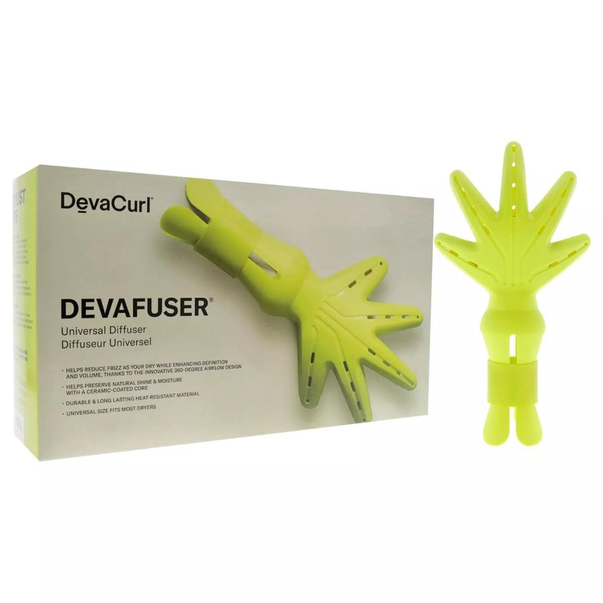 DevaCurl DevaFuser Universal Hair Dryer Diffuser, Green - iShampoos