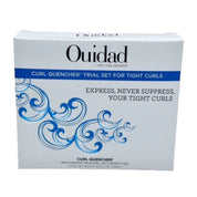 Ouidad Curl Quencher trial set packaging on a white background