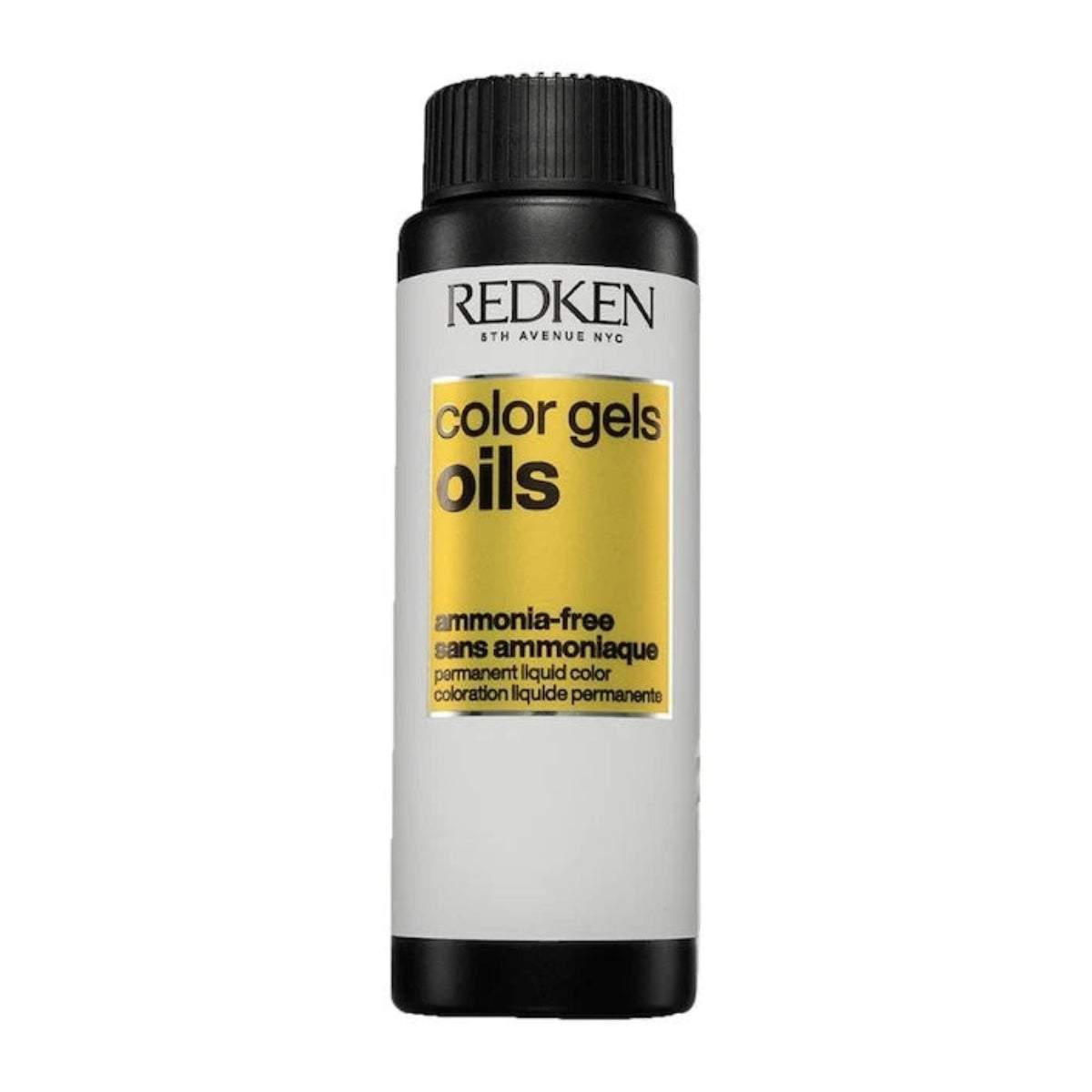 Redken Color Gels Oils bottle on a white background
