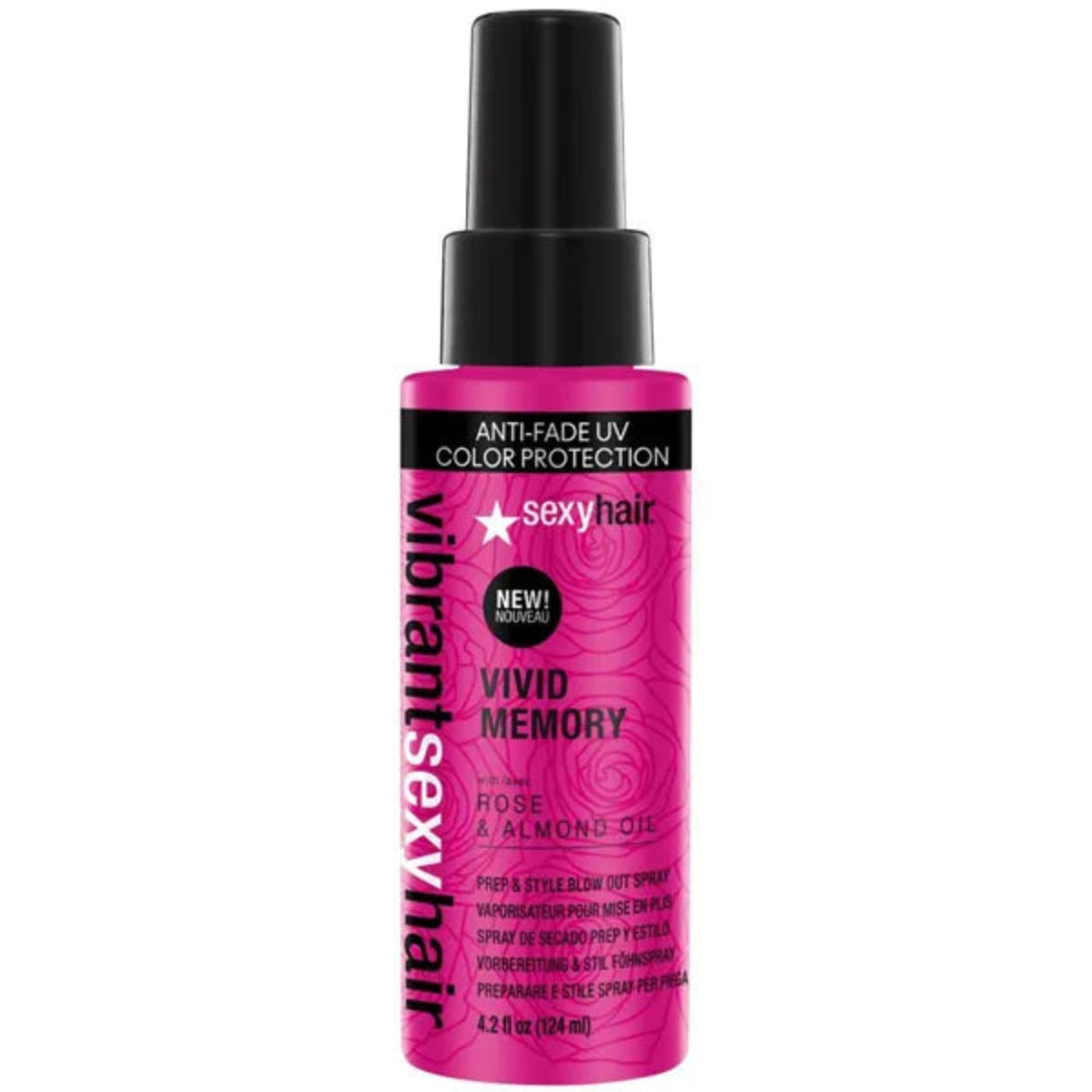 sexy hair vibrant vivid memory spray color refresh
color enhancing hair spray for vibrant dyed hair
lightweight hair mist for shine and color protection
hair color maintenance spray for vivid shades
shine boosting spray for color treated hair
