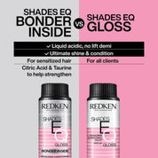 Redken Shades EQ Bonder Inside Toner 2 oz – Strengthening Demi-Permanent Gloss Hair Color