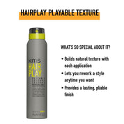 KMS HairPlay Playable Texture Spray