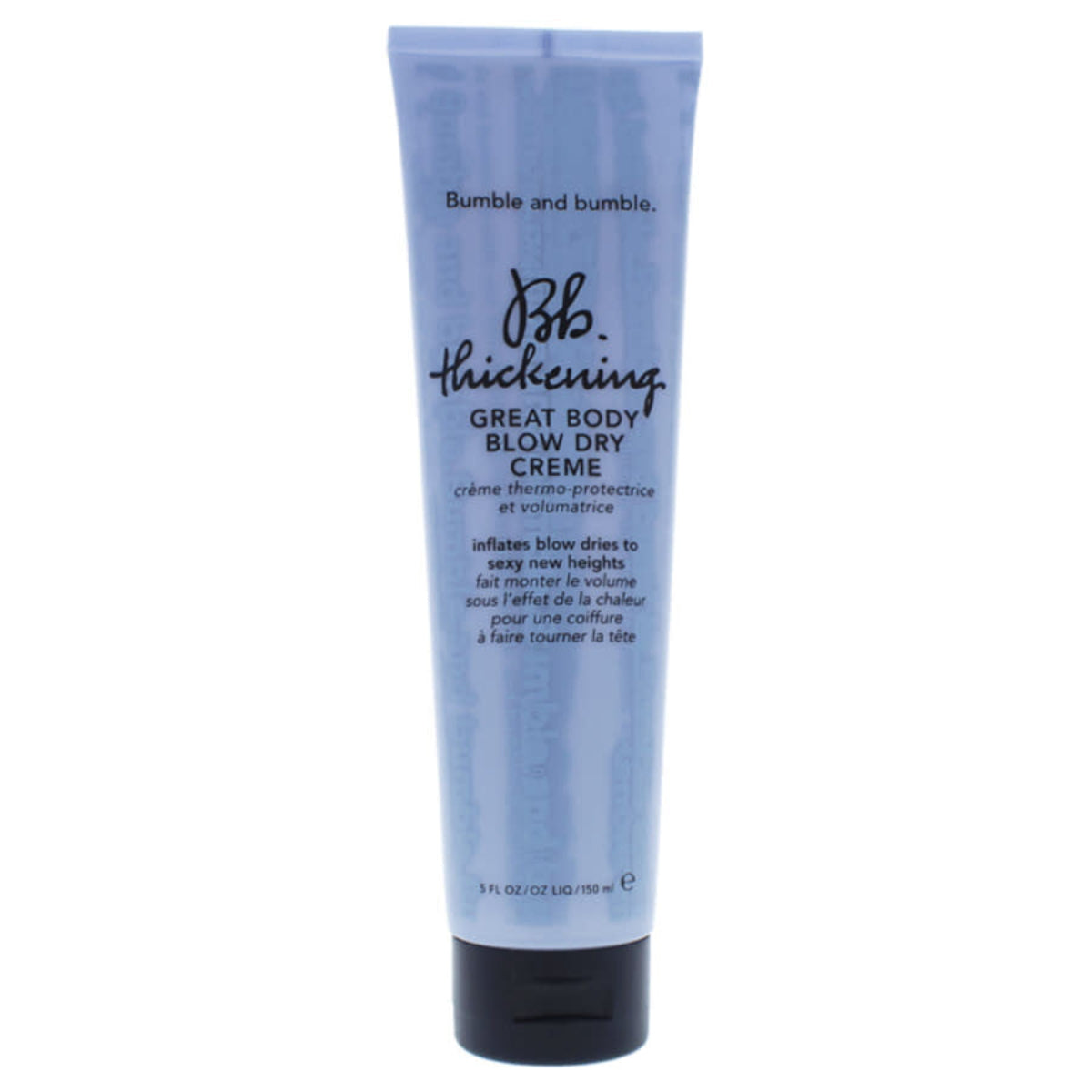 Bumble and bumble thickening crème tube on a white background