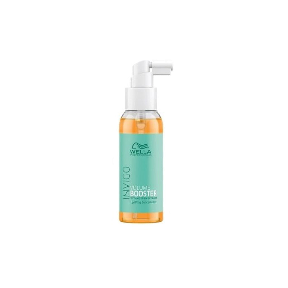 Wella bottle with pump on a white background